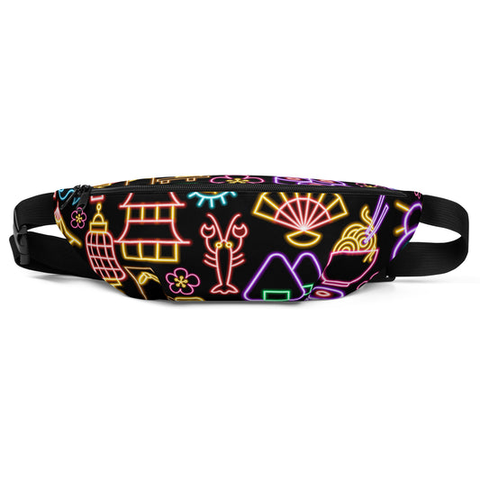Japanese neon sign Fanny Pack