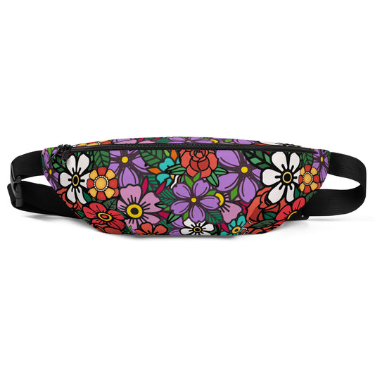Tattoo Flowers Fanny Pack