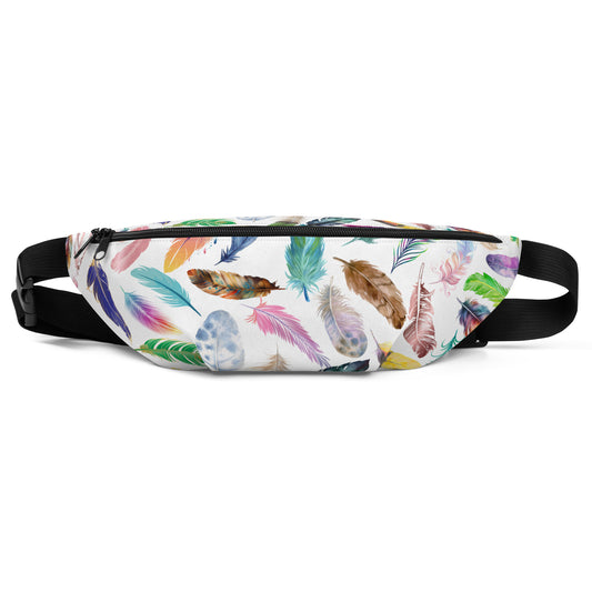 Feather Fanny Pack