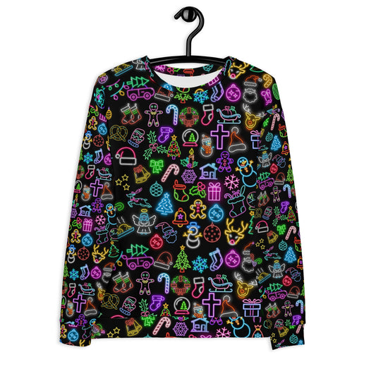 Christmas Neon Unisex Sweatshirt
