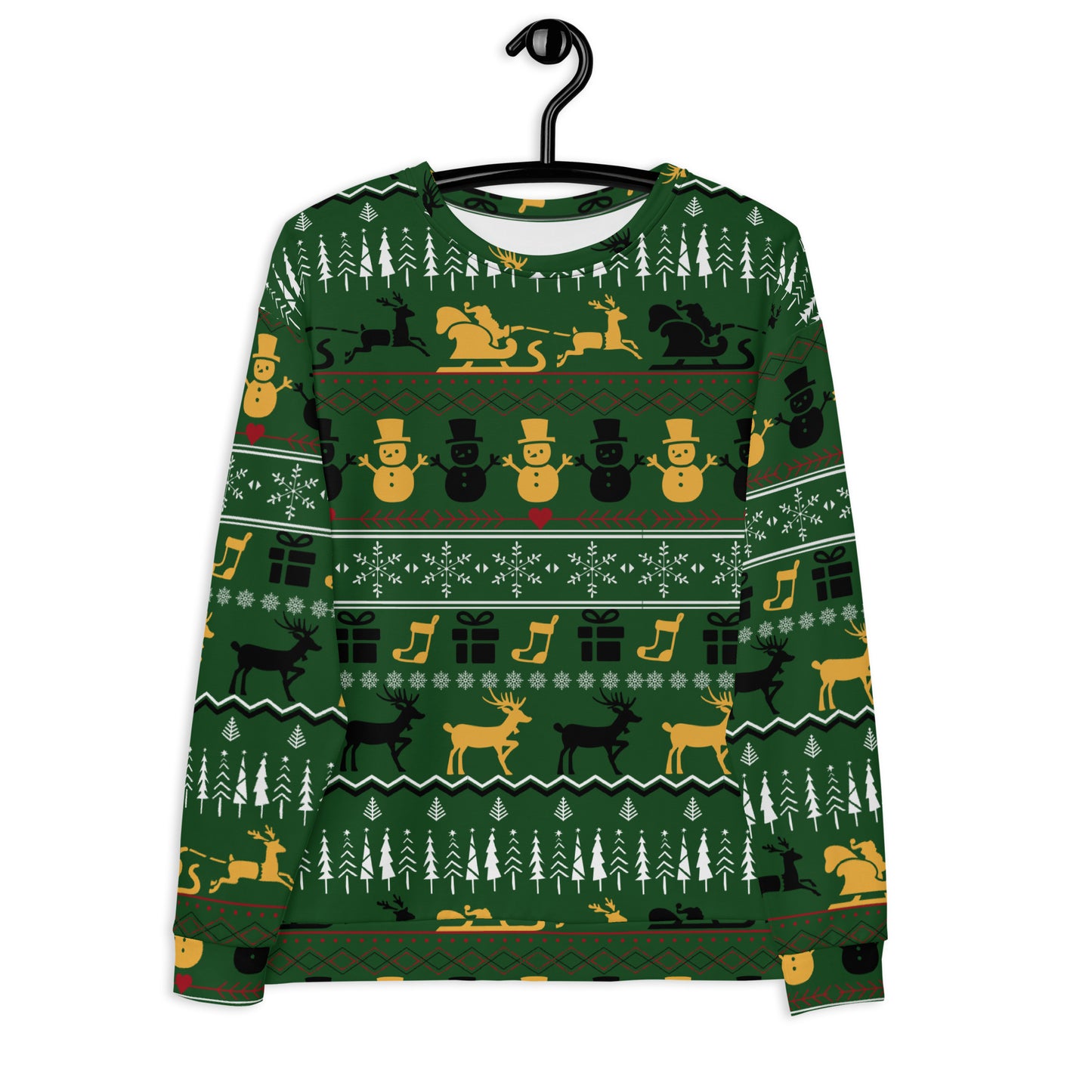 Christmas Green & Yellow Unisex Sweatshirt