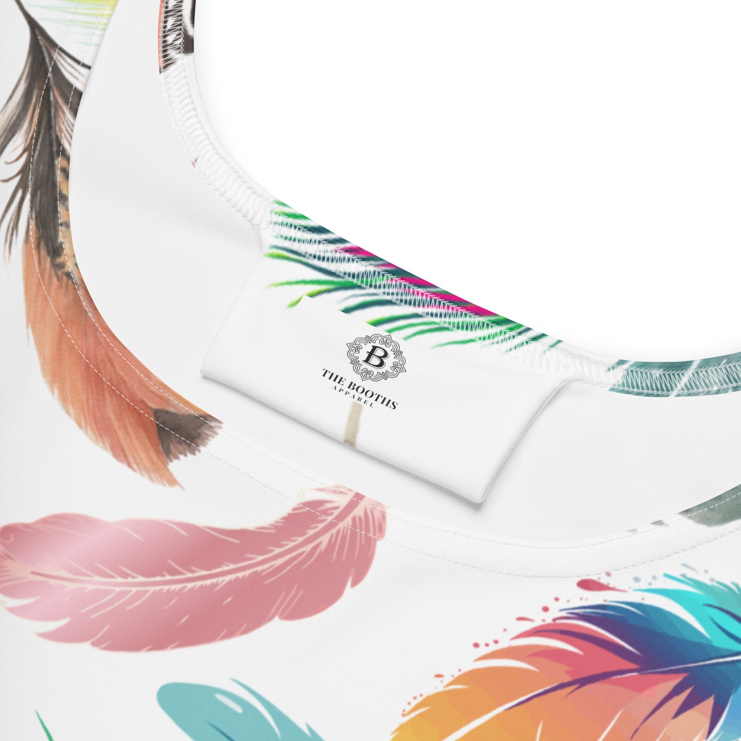 Feather Skater Dress