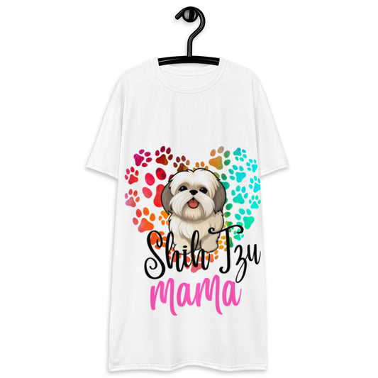 Shih Tzu Mama T-shirt Women's dress