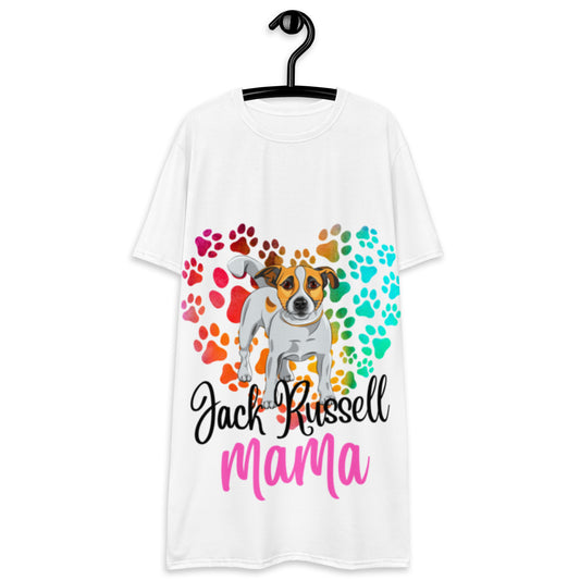 Jack Russell Mama Women's T-shirt dress