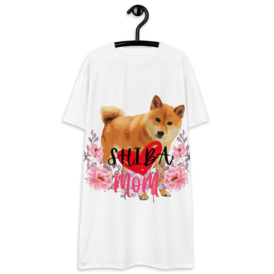 SHIBA T-shirt dress