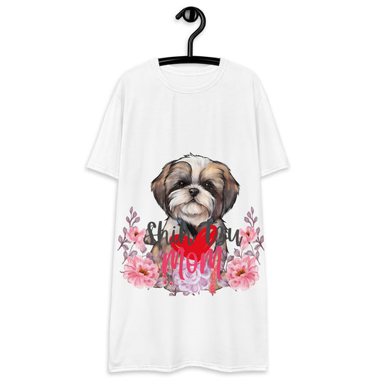 Shih-tzu T-shirt dress