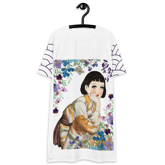 Shojo  Manga Natsu matsuri T-shirt dress