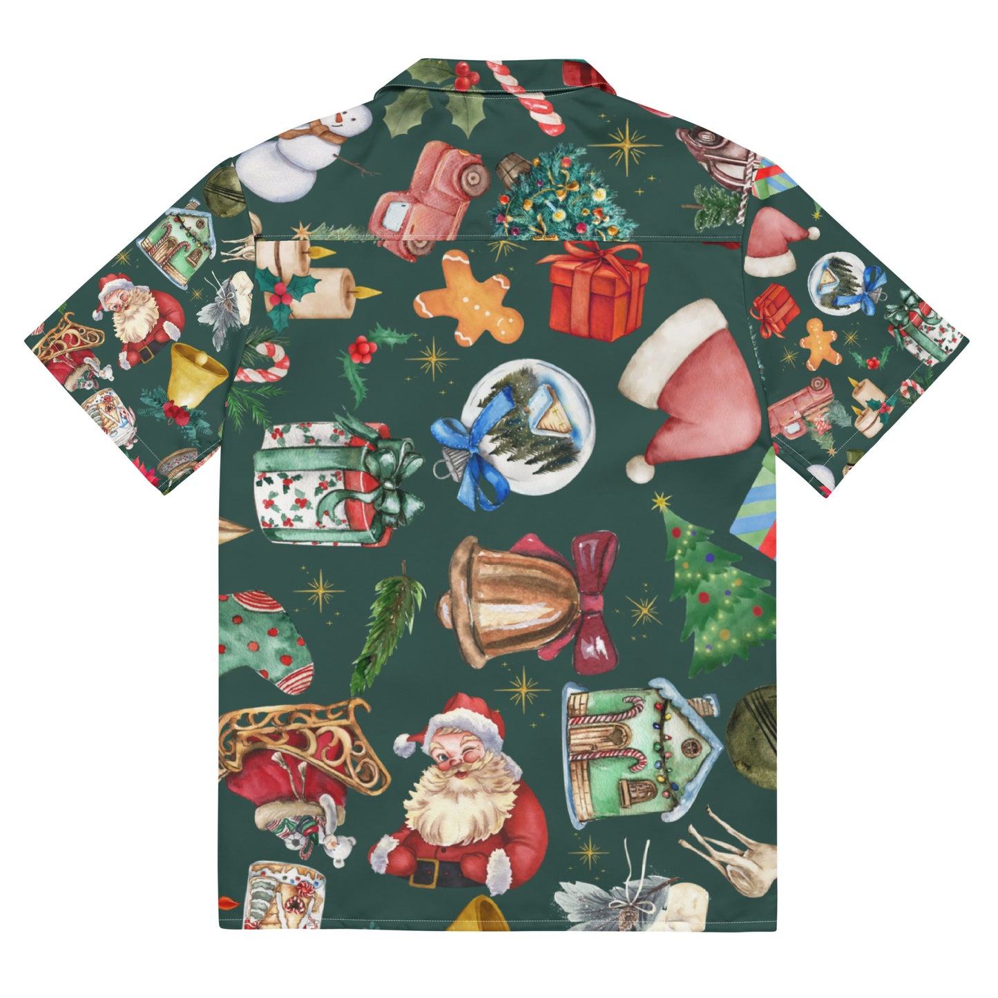 Christmas Vibes Unisex button shirt