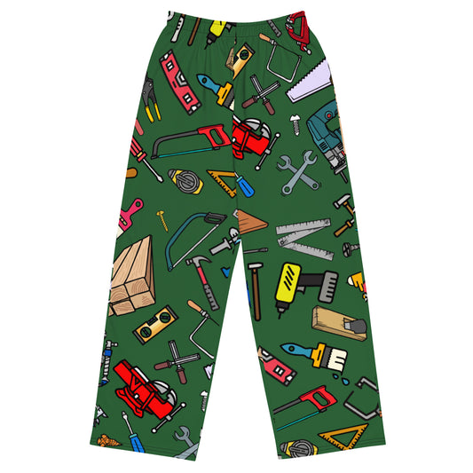 Carpenter Tools,Carpenter Gear, Carpenter Apparel, Construction Gift, Carpenters Tool, For You, Wood Working, Carpenter Tools   All-over print unisex wide-leg pants