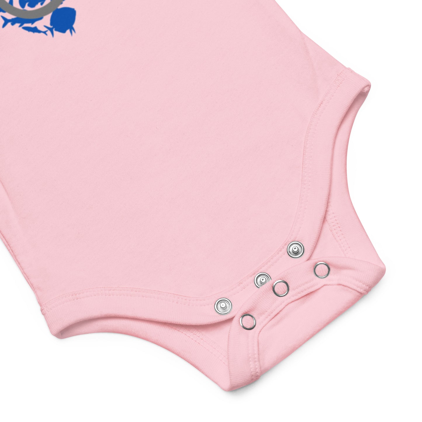 Fishing Lover Blue Baby short sleeve  Bodysuit