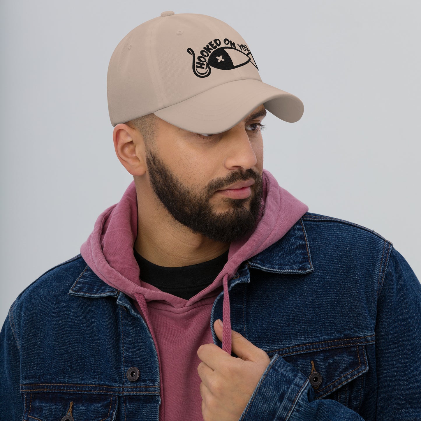 Hooked on you, Dad hat