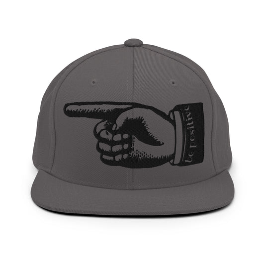 be positive, California Snapback Hat