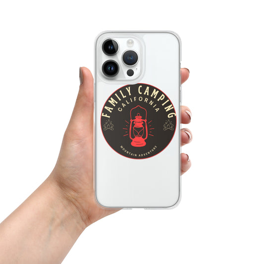 Camping Clear Case for iPhone®
