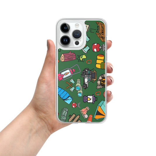 Camping Clear Case for iPhone®