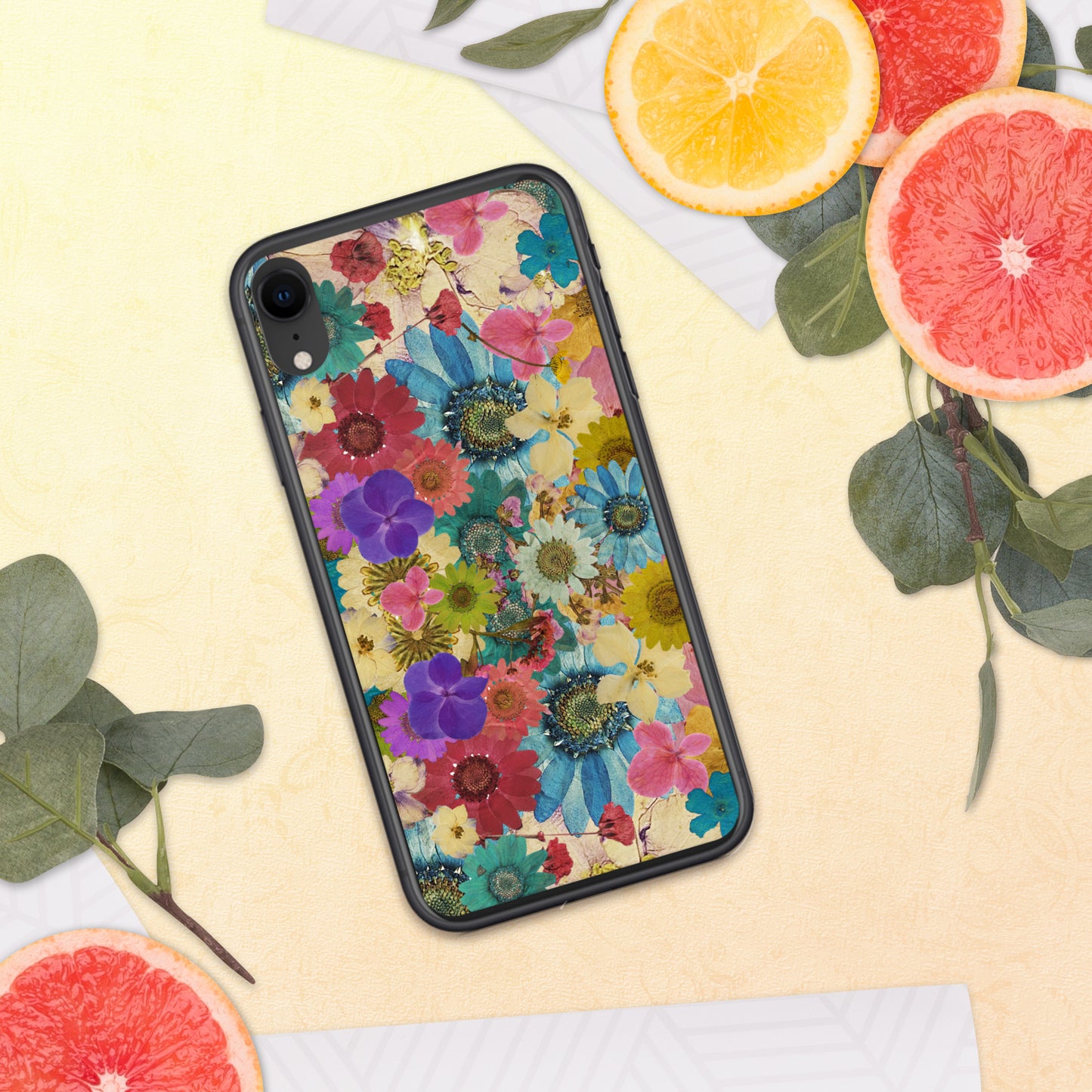 Pressed Flowers Clear Case for iPhone®
