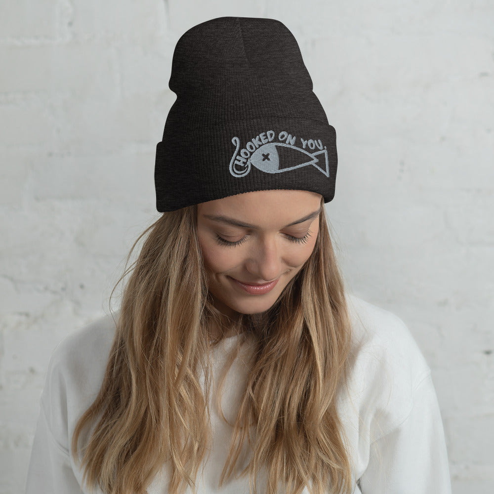 Fishing California, Hooked on you Cuffed Beanie