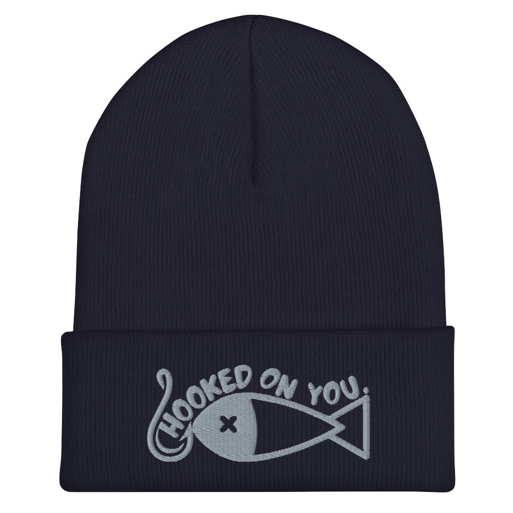 Fishing California, Hooked on you Cuffed Beanie