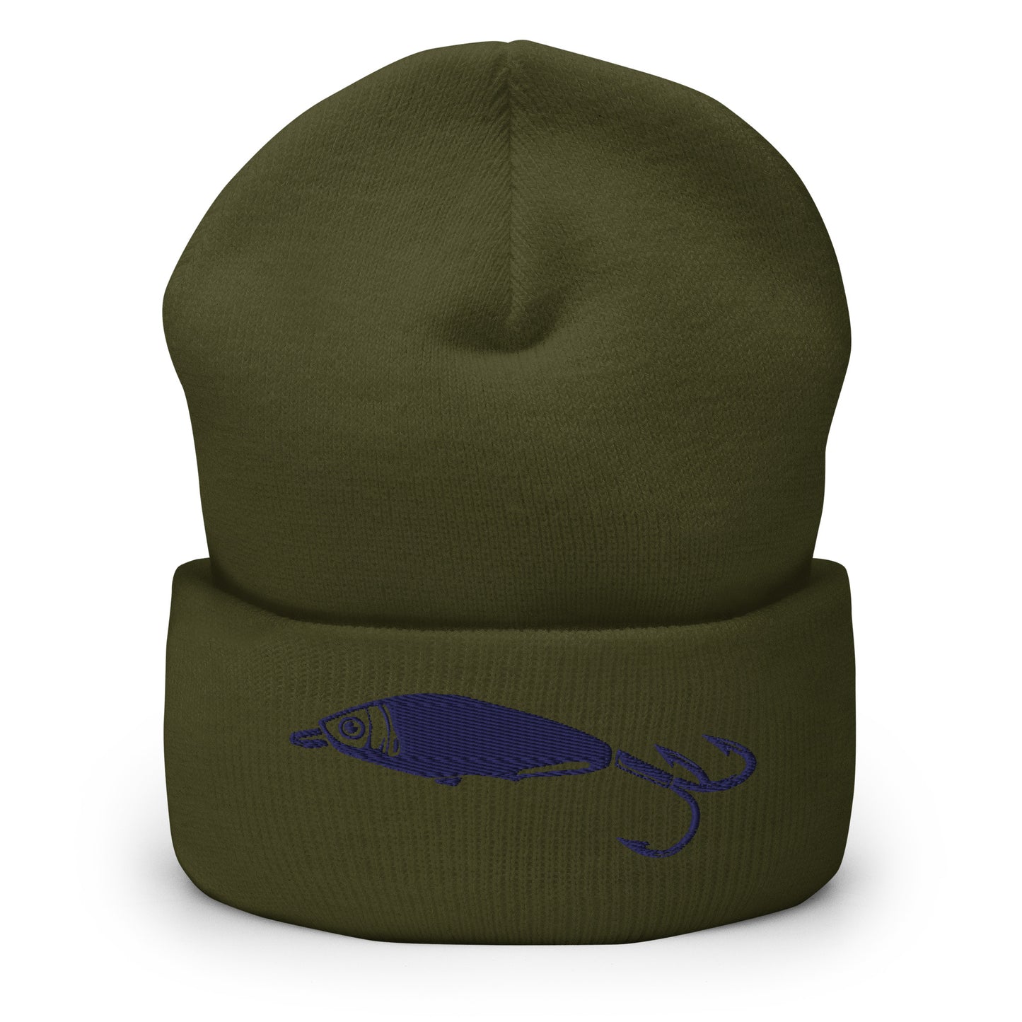 Fishing Lure Cuffed Beanie