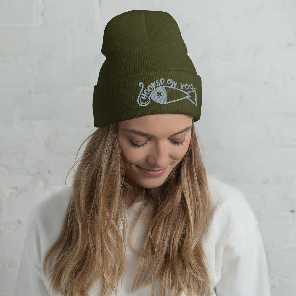 Fishing California, Hooked on you Cuffed Beanie