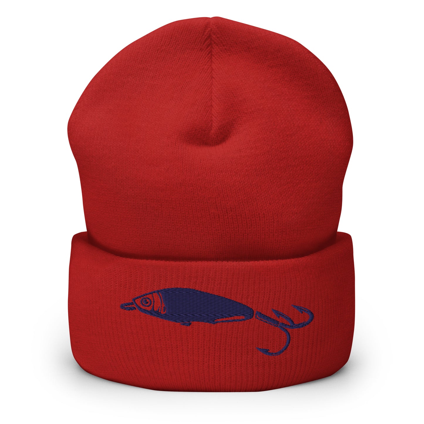 Fishing Lure Cuffed Beanie