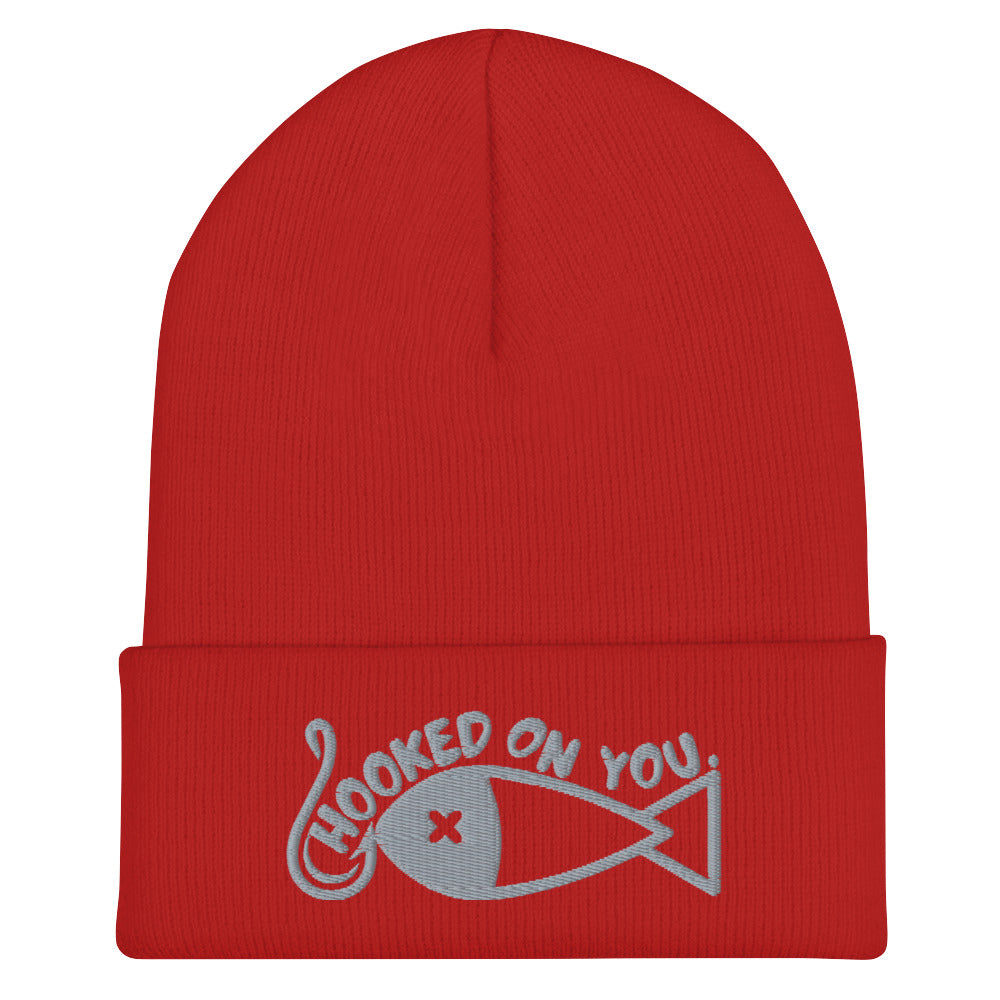 Fishing California, Hooked on you Cuffed Beanie