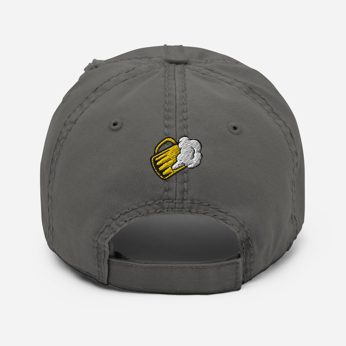 Don’t worry, be hoppy, Beer, 　Distressed Dad Hat