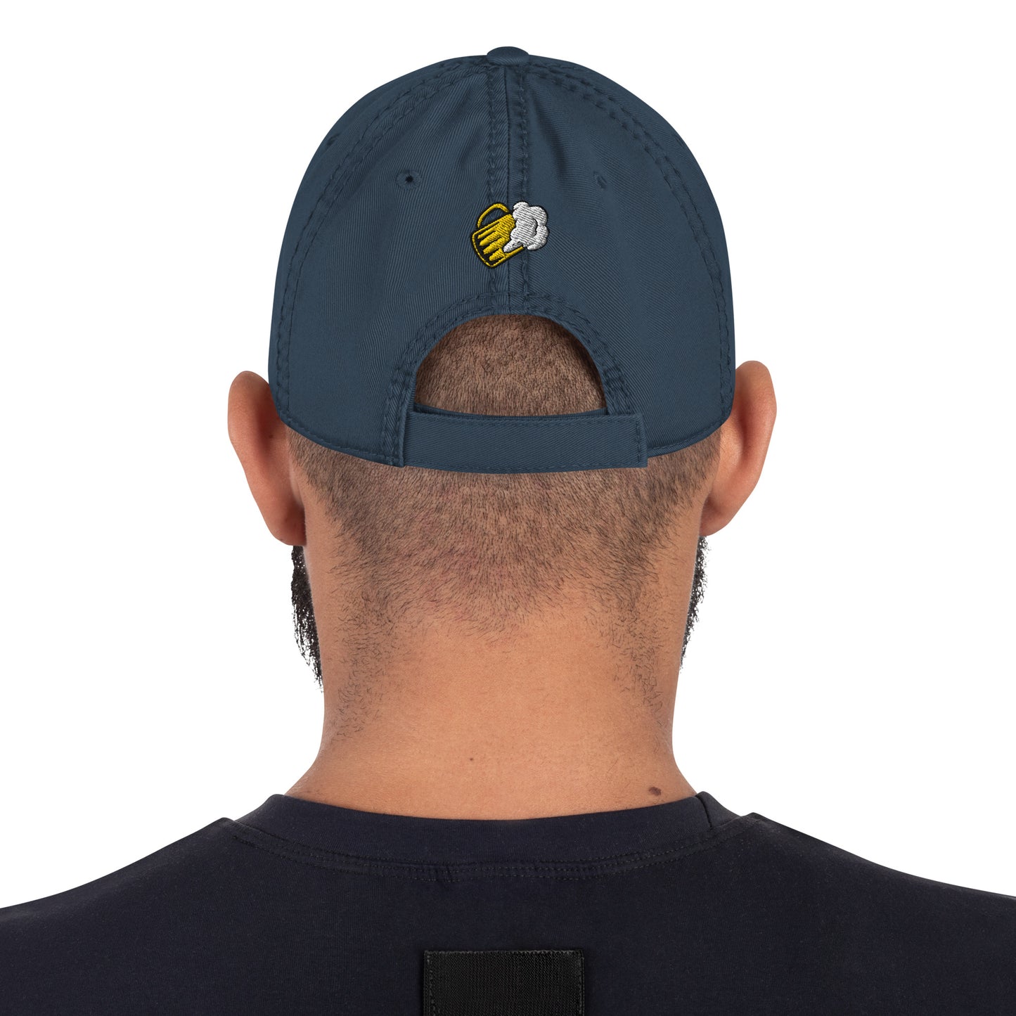 Don’t worry, be hoppy, Beer, 　Distressed Dad Hat