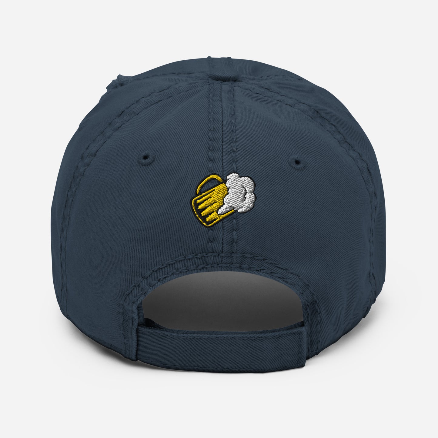 Don’t worry, be hoppy, Beer, 　Distressed Dad Hat