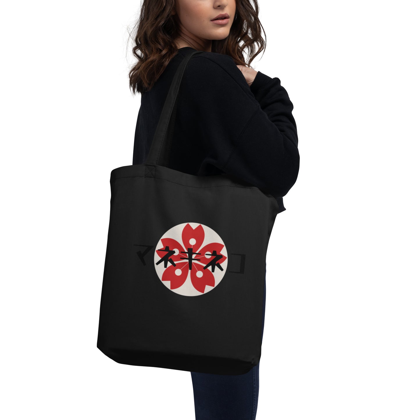 Lucky Cat, Manekineko,  Eco Tote Bag