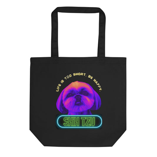 Shih Tzu Neonjapan Eco Tote Bag