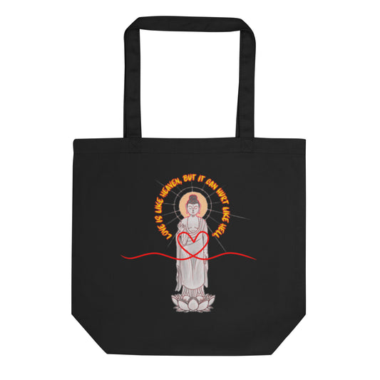 Japanese Buddha, Oshakasama, Eco Tote Bag