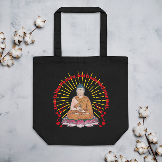 Japanese, Buddha,, Tenjoutenge  Eco Tote Bag