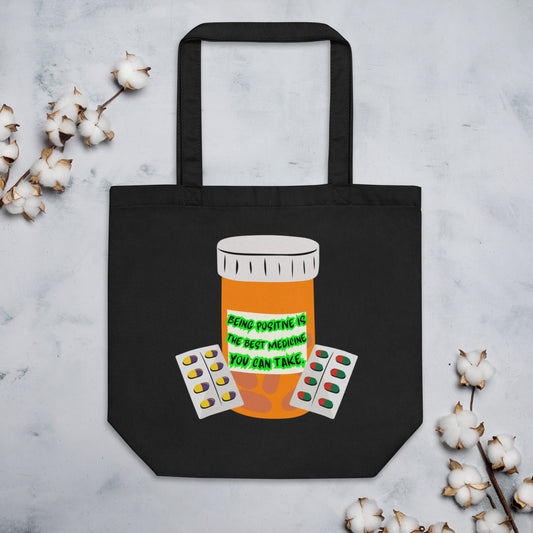 Being positive Eco Tote Bag