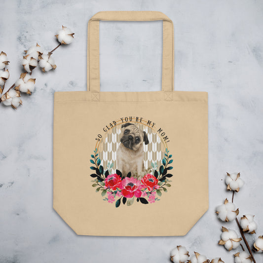 Pug Dog Eco Tote Bag