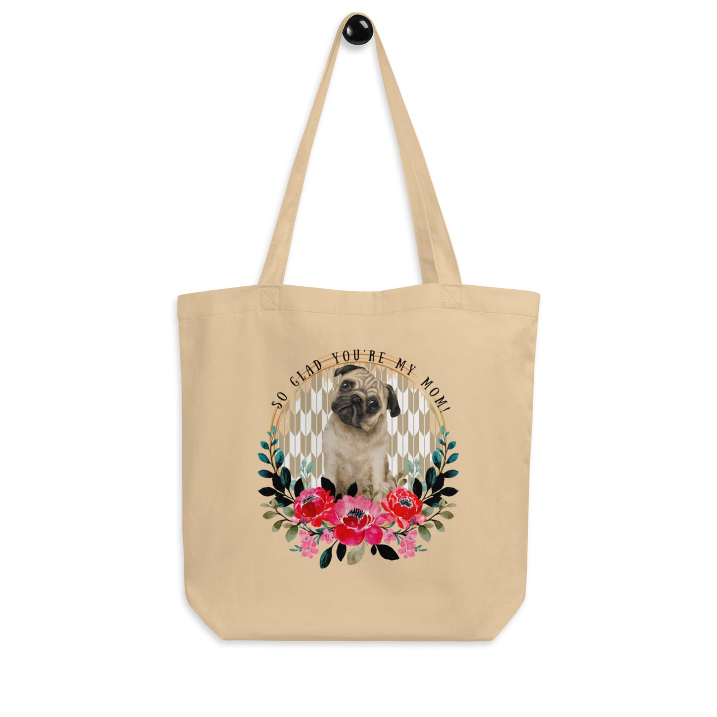 Pug Dog Eco Tote Bag