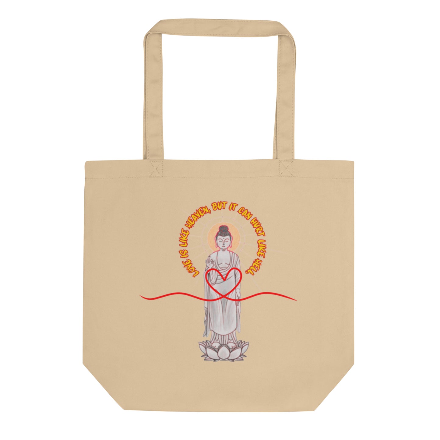 Japanese Buddha, Oshakasama, Eco Tote Bag