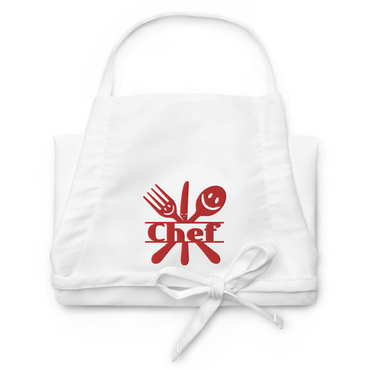 Chef Apron, Food Worker, Kitchen Apron, Restaurant Apron
