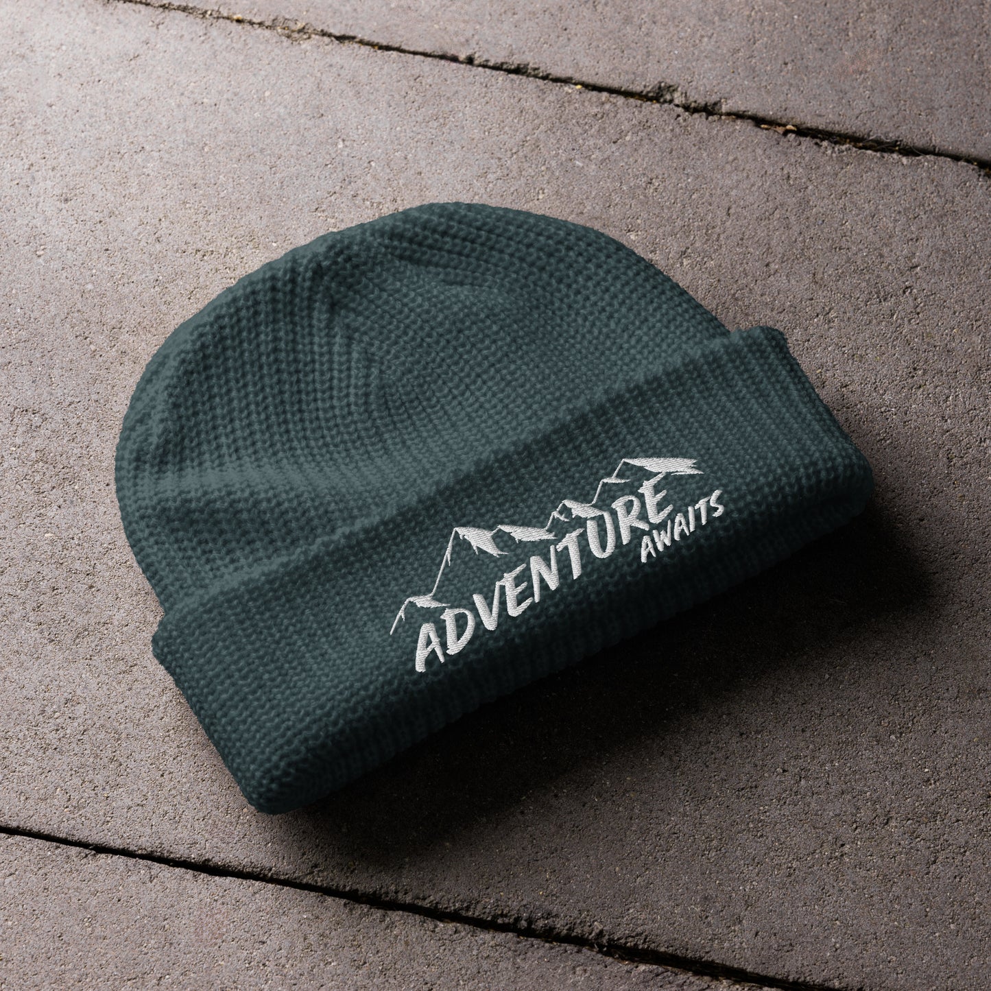 Adventure, Camping, Unisex Beanies, Beanies for men, Fisherman beanie