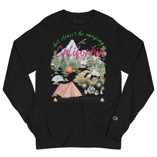 California Got Stress? Champion Long Sleeve Shirt