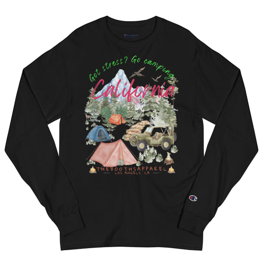 California Got Stress?? Champion Long Sleeve Shirt
