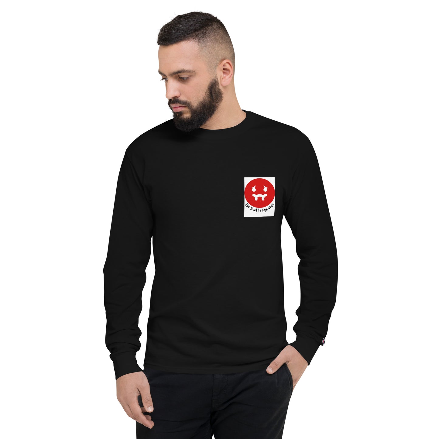 Life is like a roller coaster, and I'm about to throw up. Champion Long Sleeve Shirt