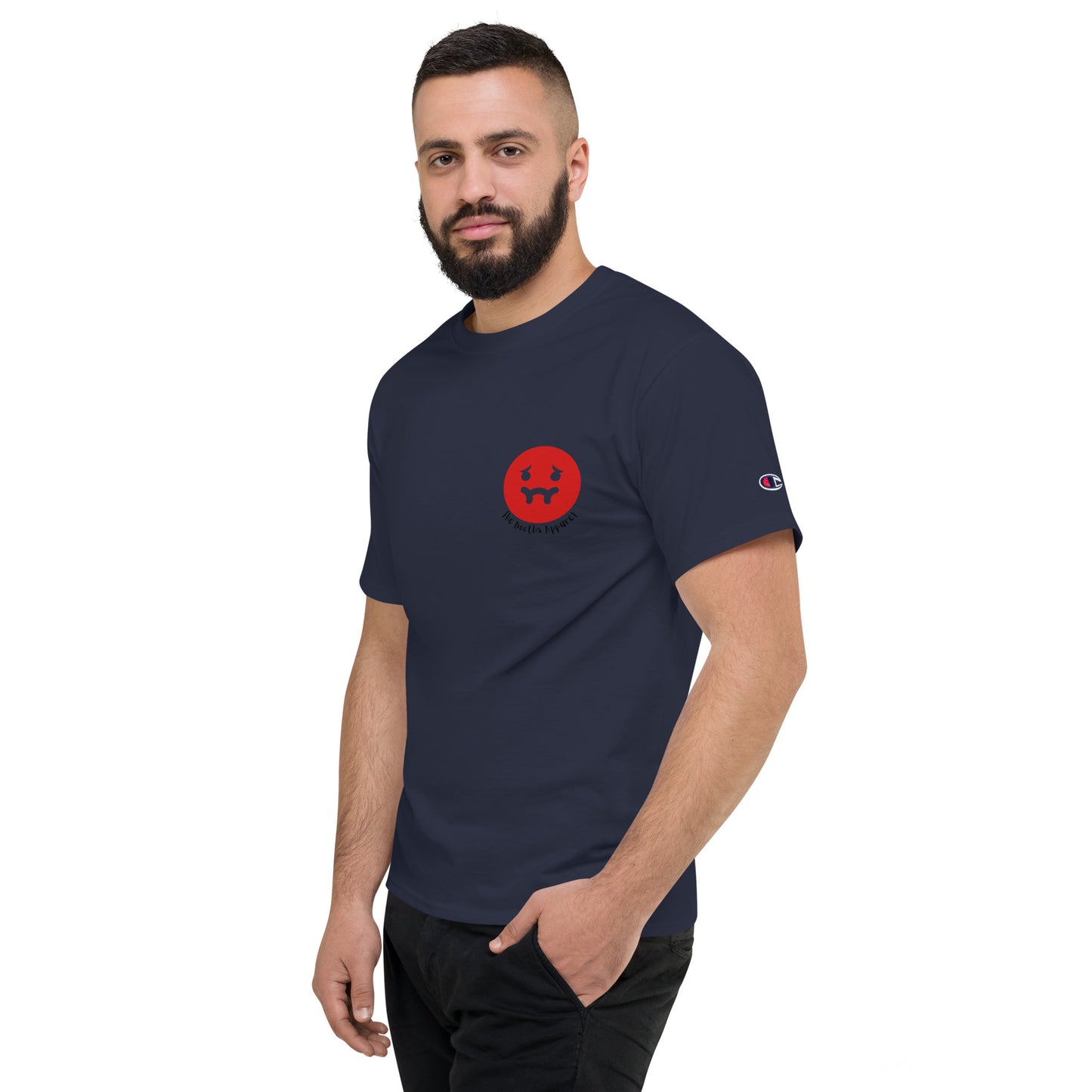 Life is like a roller coaster, and I'm about to throw up. Champion T-Shirt