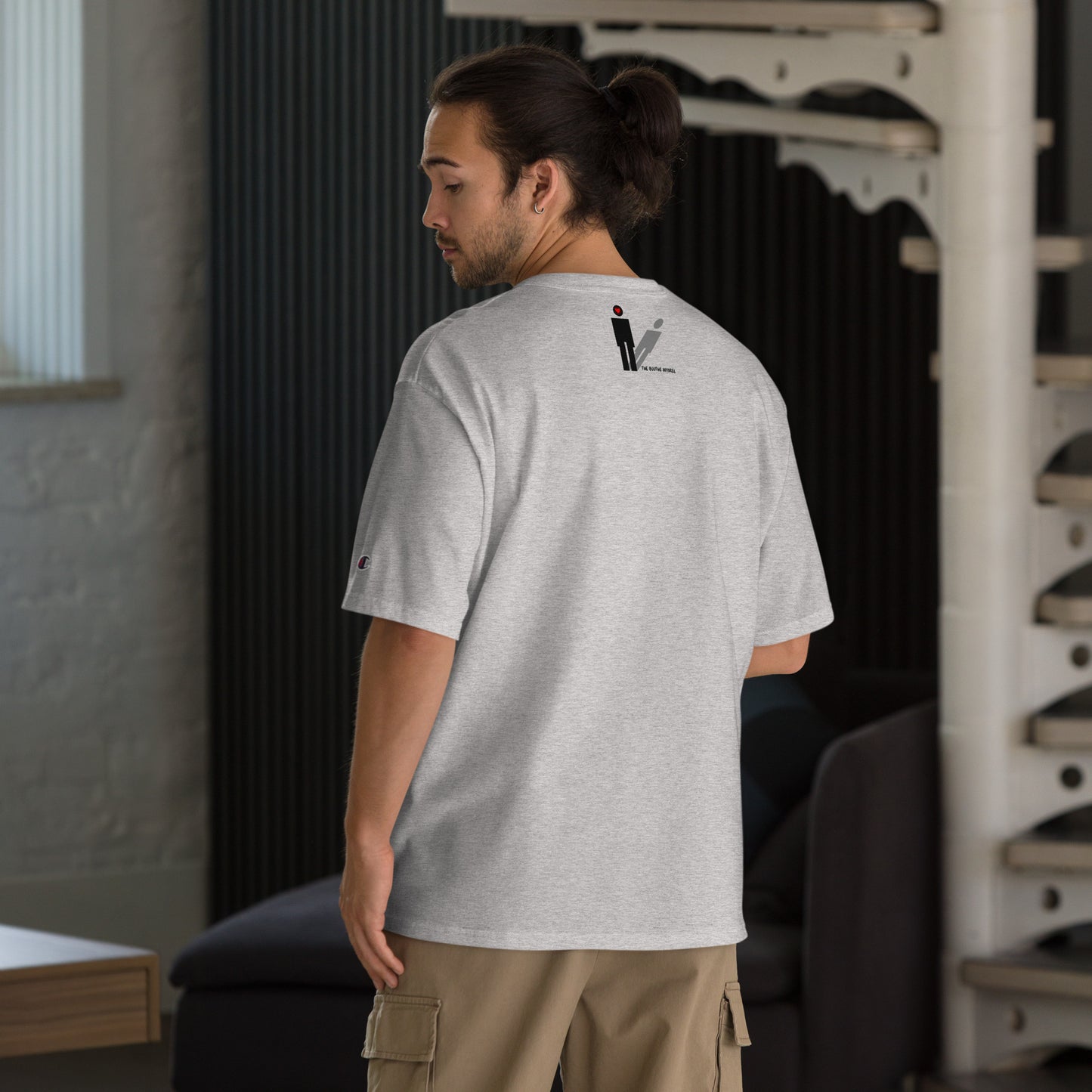 Keep your face always toward the sunshine, and shadows will fall behind you. Champion T-Shirt