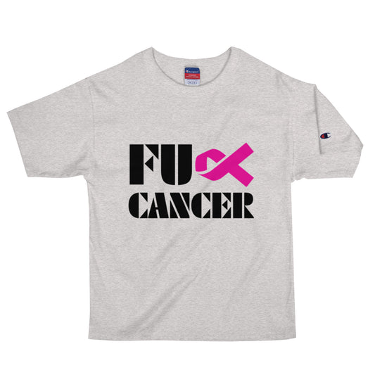 Fuck Cancer, Cancer Survivor Gift, 100% cotton  Champion T-Shirt