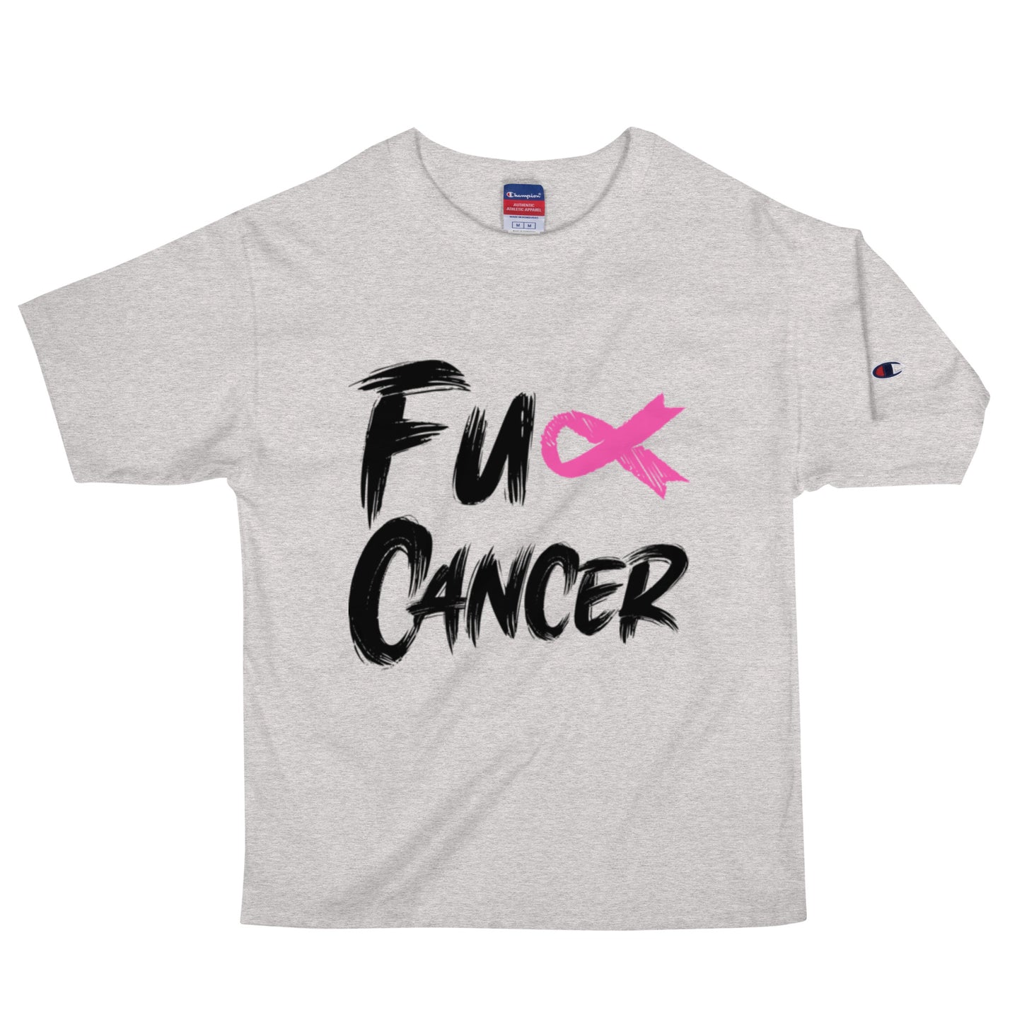 Fuck Cancer, Cancer Survivor Gift, Champion T-Shirt