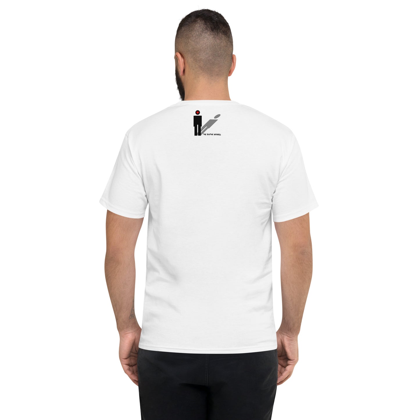 Keep your face always toward the sunshine, and shadows will fall behind you. Champion T-Shirt