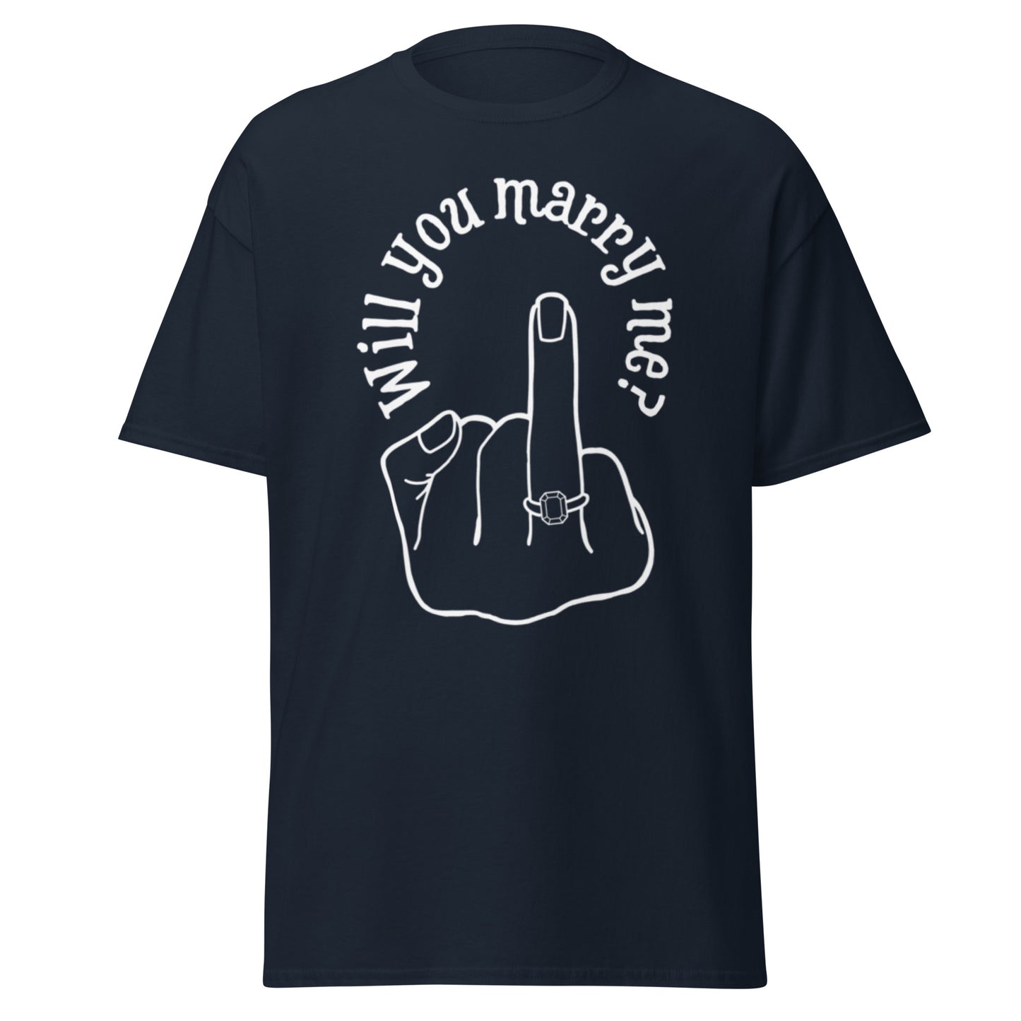 Will you Marry Me?? Marriage Proposal Ideas,  For you, Black, classic tee
