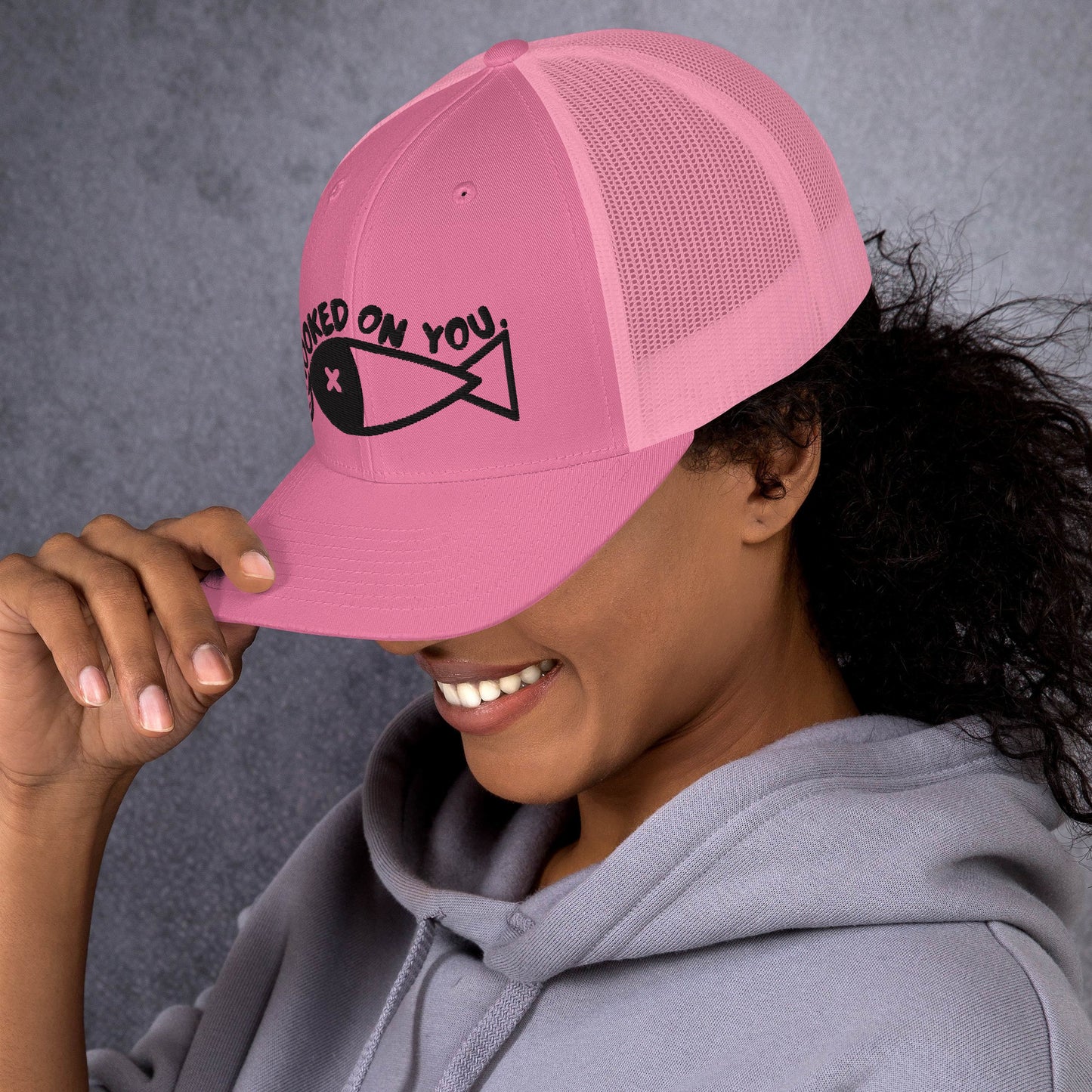 Hooked on you Trucker Cap