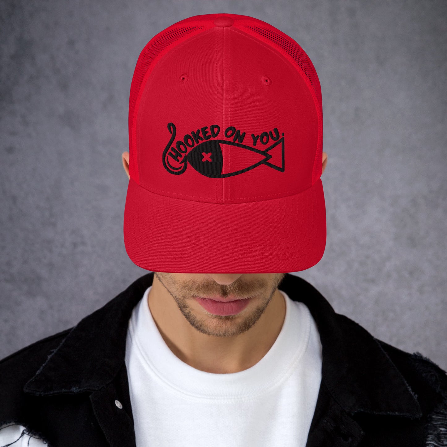Hooked on you Trucker Cap