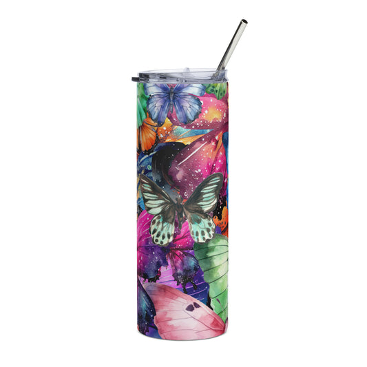 Butterfly Stainless steel tumbler